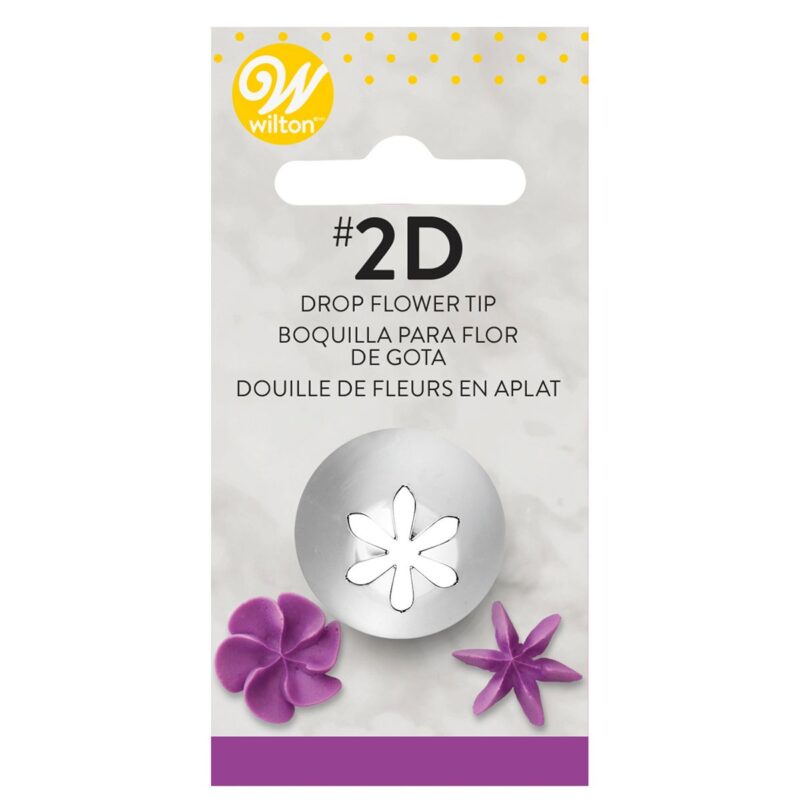 Spuitmodje Wilton Decorating Tip #2D Dropflower Carded