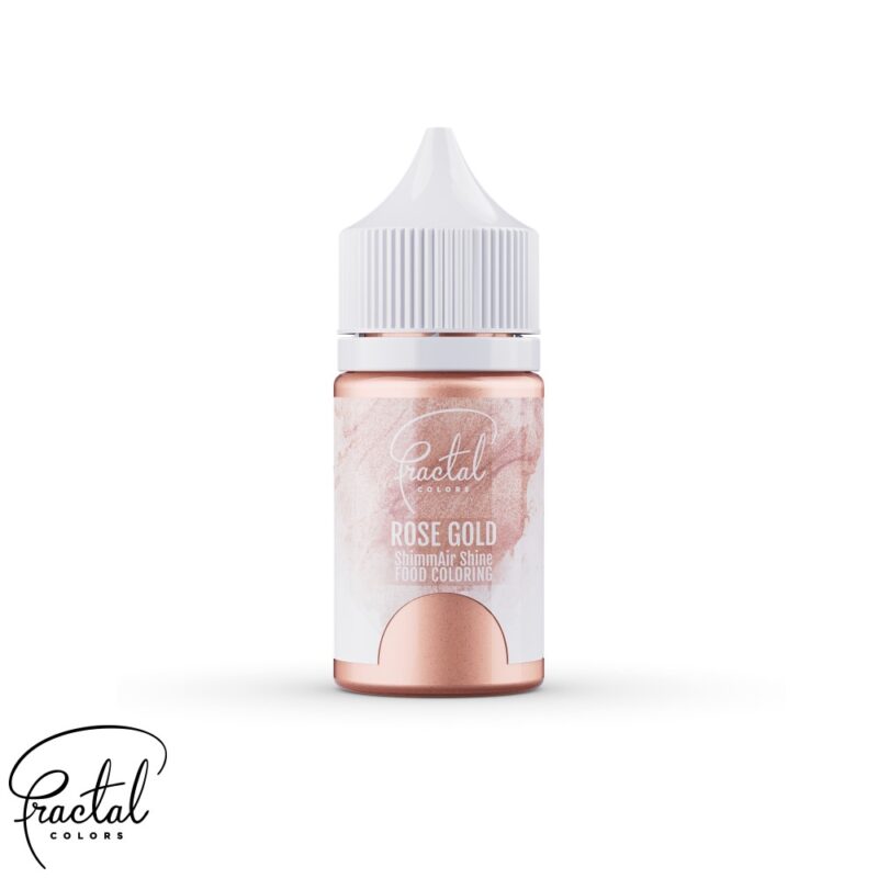 Fractal Colors Rose Gold - ShimmAir® Shine Liquid Food Coloring - 33 g