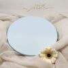 Cake Drum h:1cm Baby Blue Ø30cm Rond Aleksander Print