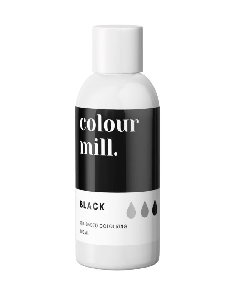 Colour Mill Chocolade Kleurstof Zwart Black 100ml