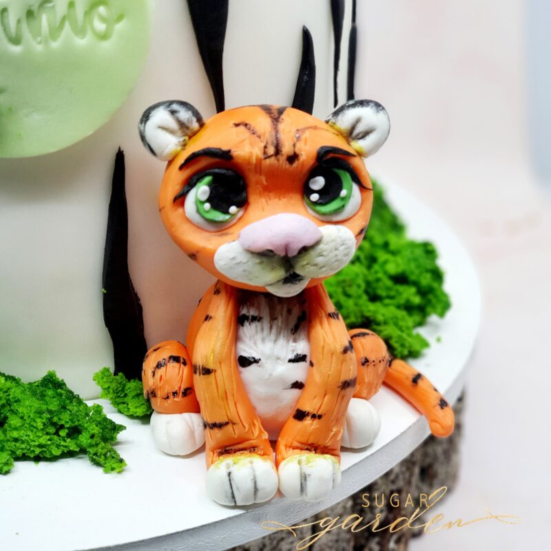 Tijger Fondant figuur