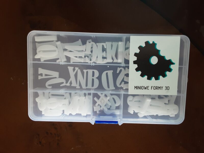 Miniowe Formy 3D- Alfabet Mannetje - Afbeelding 2