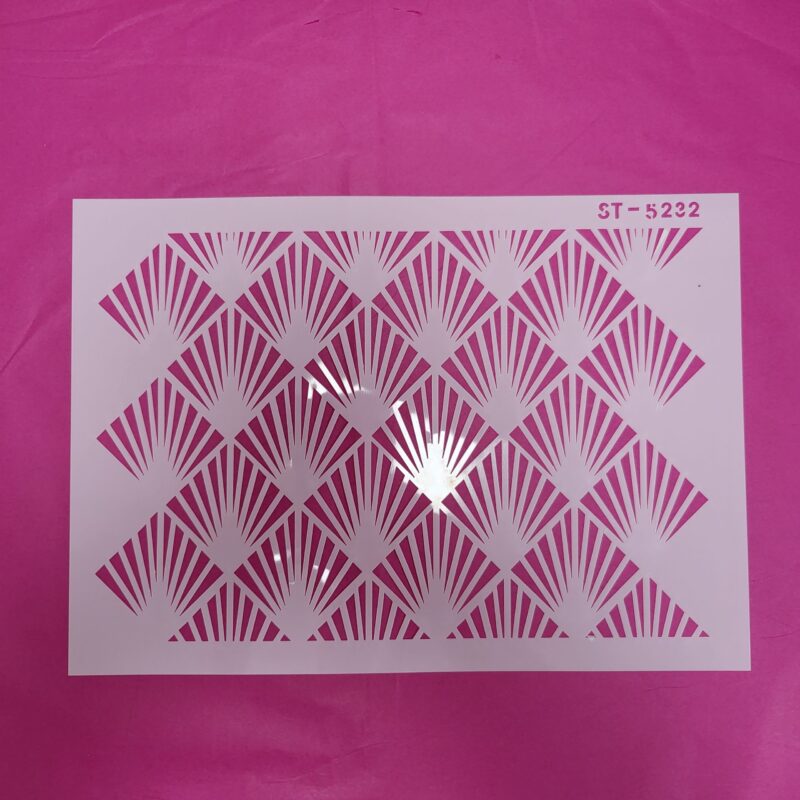 Sjabloon - Mandala - Geometrisch patroon  29x21cm