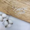 Miniowe Formy 3D Taartdecoratie "Komunia Święta " PL 15x8cm Wit