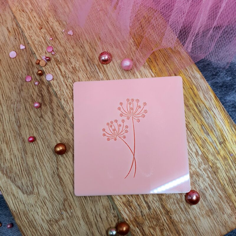 Miniowe formy 3D paardebloem stempel