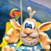 Fondant Figurtjes Booba set hoofd met handen en voeten