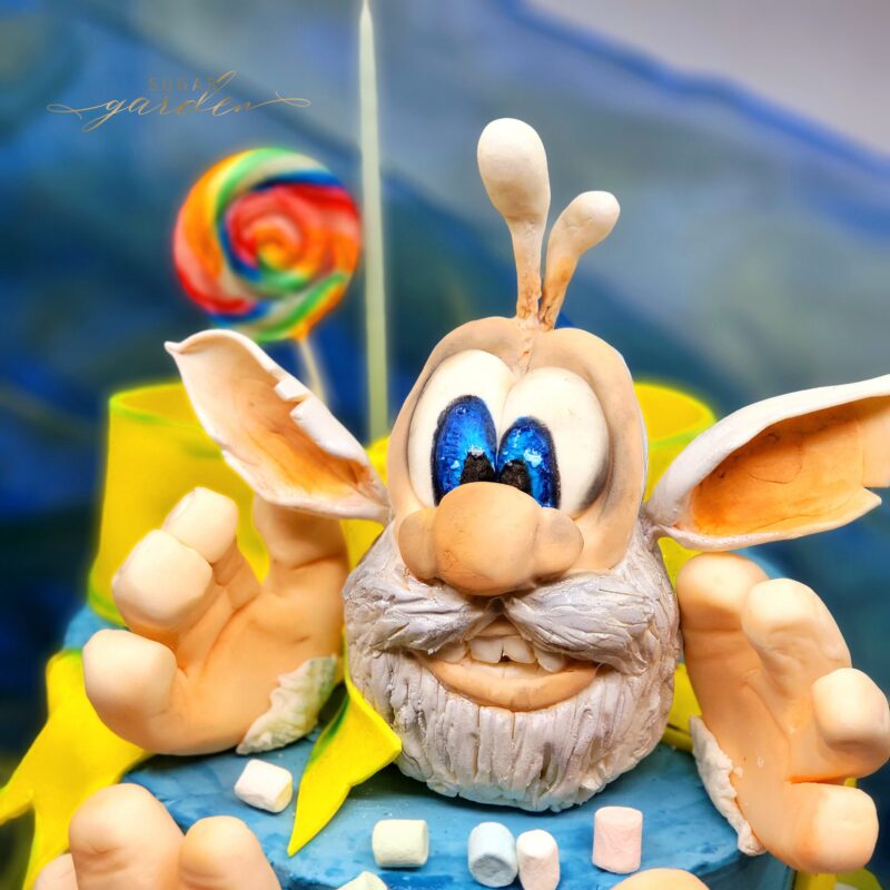 Fondant Figurtjes Booba set hoofd met handen en voeten