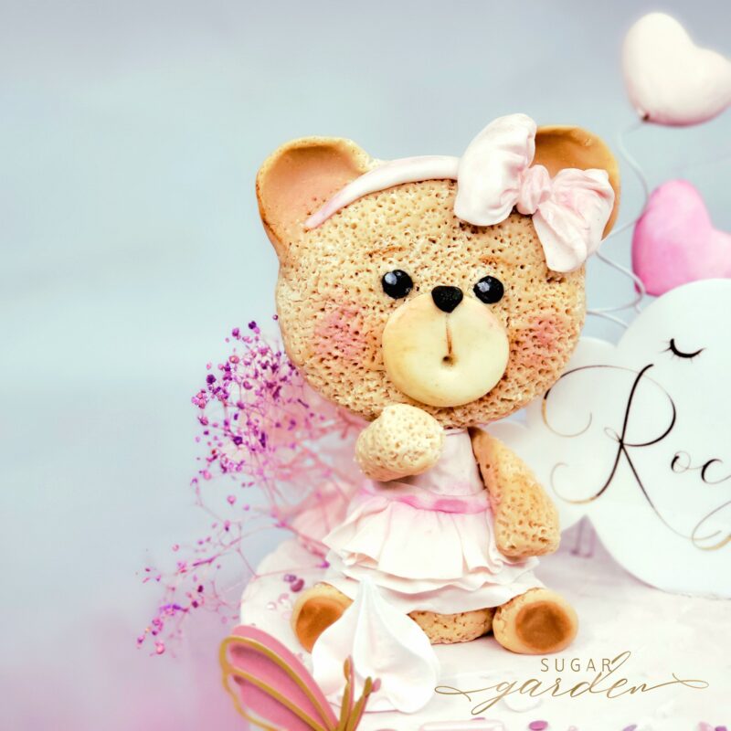 Fondant Figuurtje Teddy Bear Girl