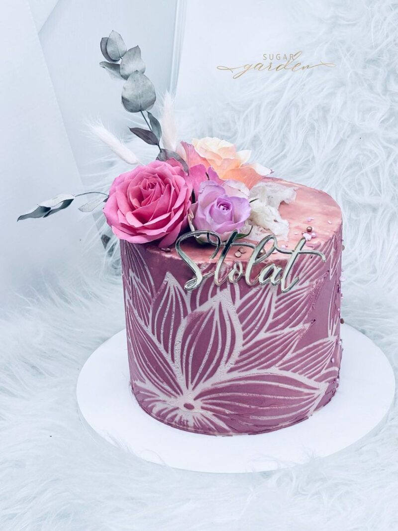 Sugar Garden -  Sjabloon Wildflower 29,7x14,7 - Afbeelding 2