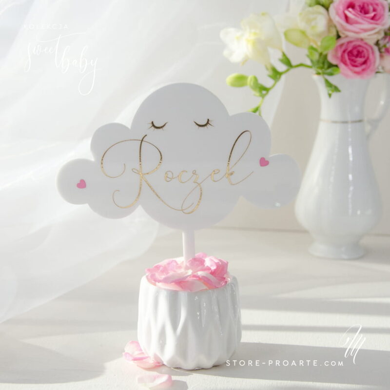 Topper Roczek - wolk - wit - meisje St.Pro- Arte PL