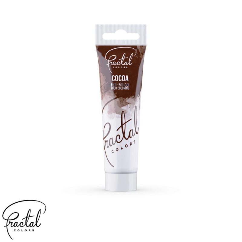 Kleurstof gel Fractal 30g Cocoa