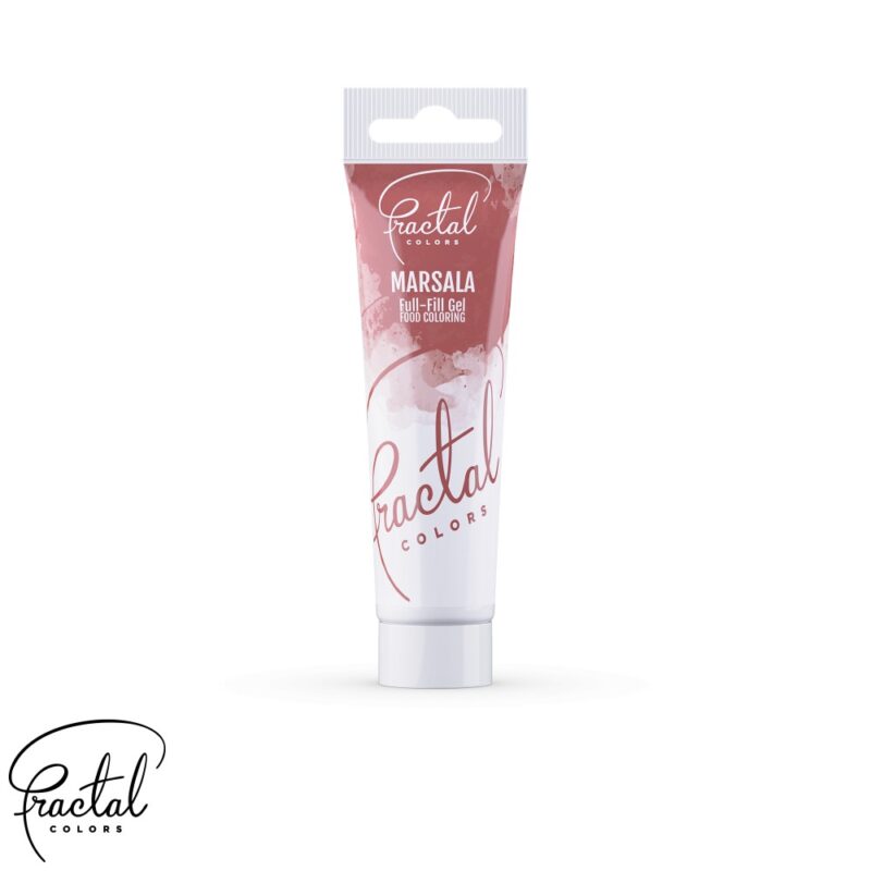 Kleurstof gel  Fractal 30g Marsala