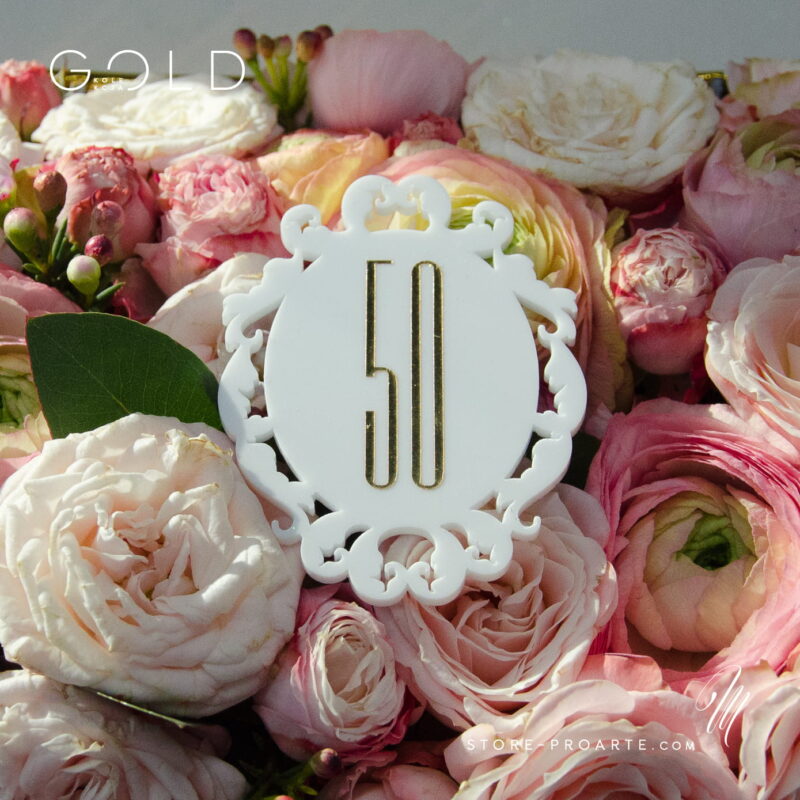 Baroque frame voor de 50e verjaardag