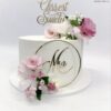 Miniowe Formy 3D Topper "Chrzest Swięty "  PL 12x11,8cm Goud