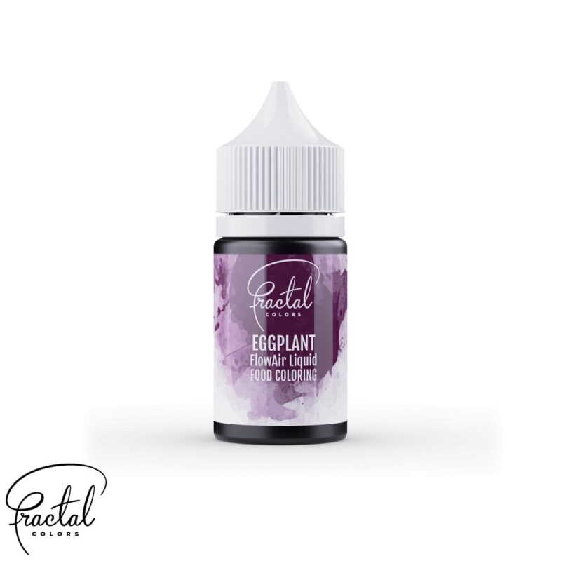 Fractal -Airbrush  FlowAir Liquid Food Coloring - Eggplant - 30g