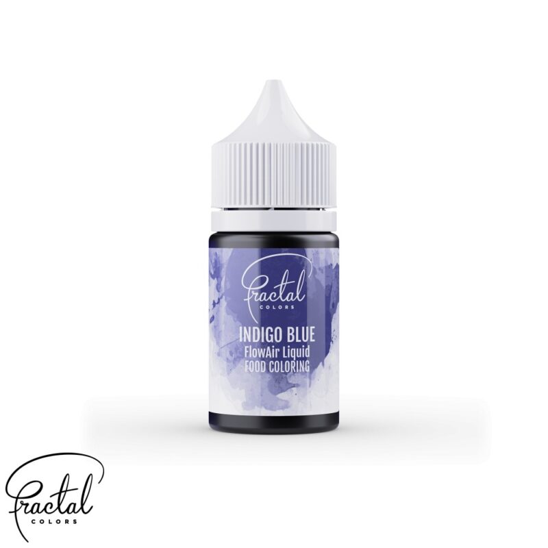 Fractal -Airbrush  FlowAir Liquid Food Coloring - Indigo Blue - 30g