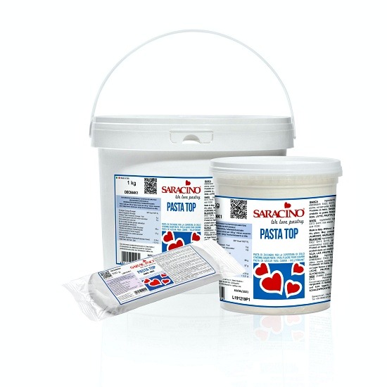 Saracino TOP Paste White - Wit - 0.5kg - Afbeelding 2