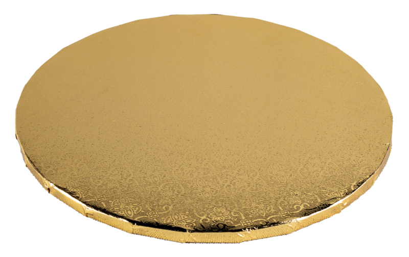 Ronde cake drum Goud Ø 28 cm, h 1 cm - PC Julita