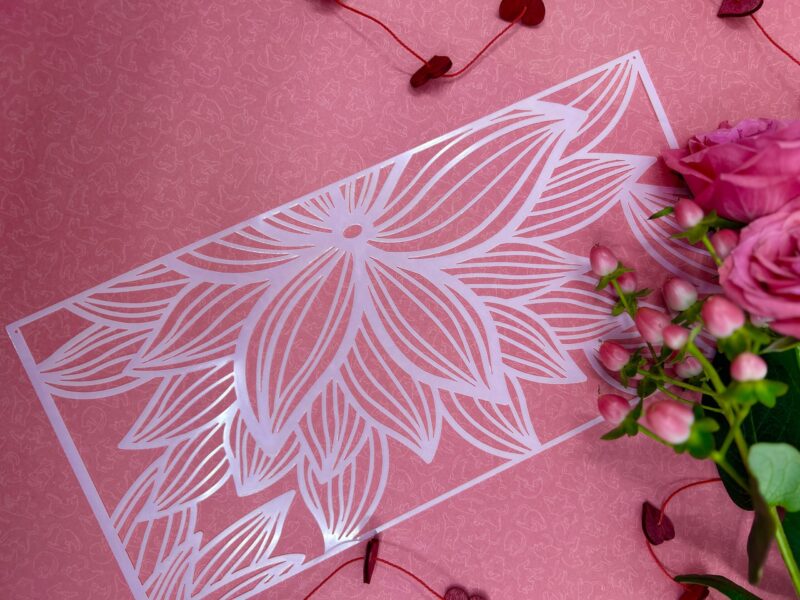 Sugar Garden -  Sjabloon Wildflower 29,7x14,7