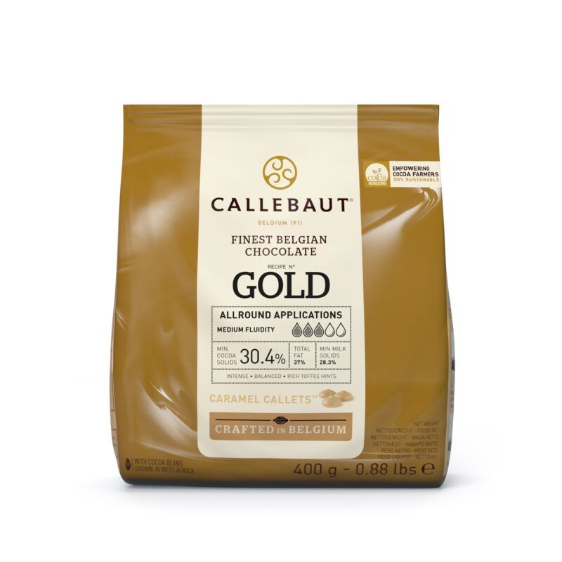 Callebaut Chocolade Callets - Gold - 400g