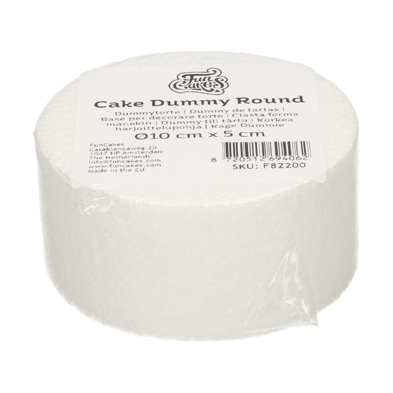 Taart Dummy rond 5cm -Ø10cm