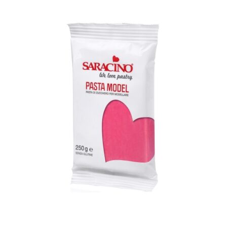 Fuchcia saracino modelling paste 250g?sugargarden.nl