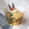 Paper Cupcake Wrappers 20st Goud - Afbeelding 2