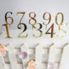 Cake - cupcake - topper klein goud 1 - Afbeelding 2