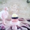 Miniowe Formy 3D Mini Topper Oh Baby goud 7x8cm - Afbeelding 2