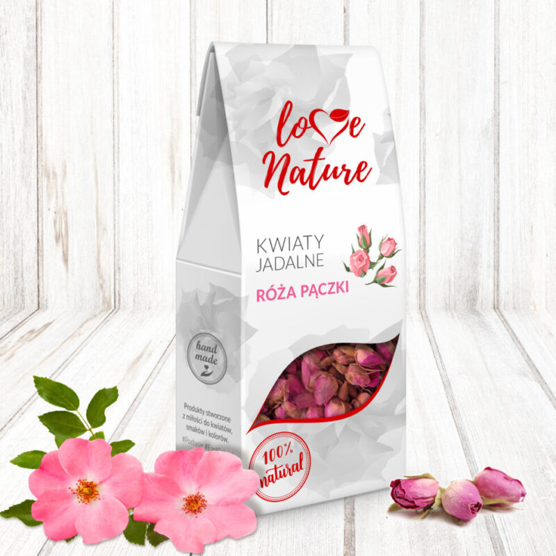 Eetbare bloemen - Rozenknopjes 20g