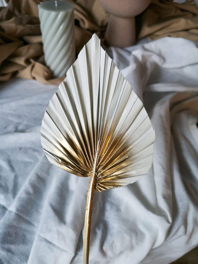 Palm spear wit/goud