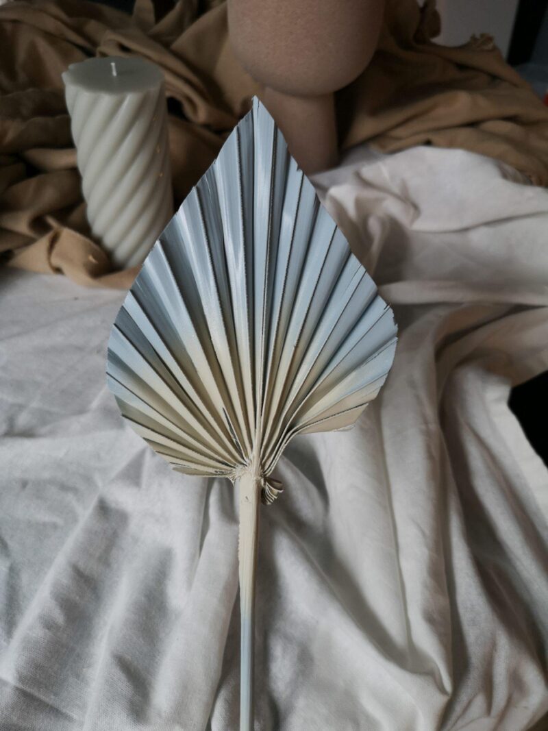 Palm spear baby blue/beige