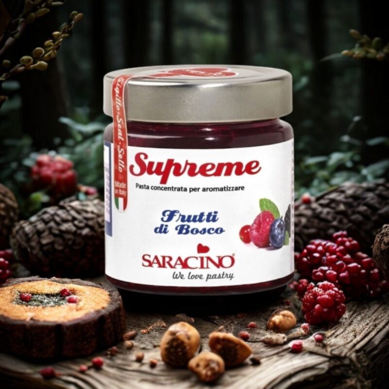 Saracino Smaakpasta Bosvruchten 200g