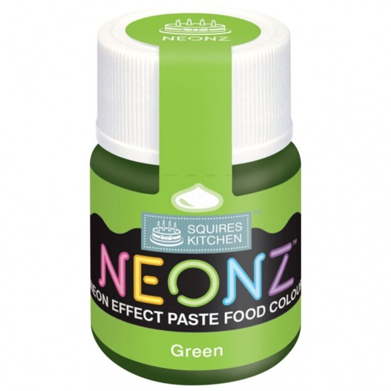 NEON Z Kleurstof Gel Roze 20g Squires Kitchen Green