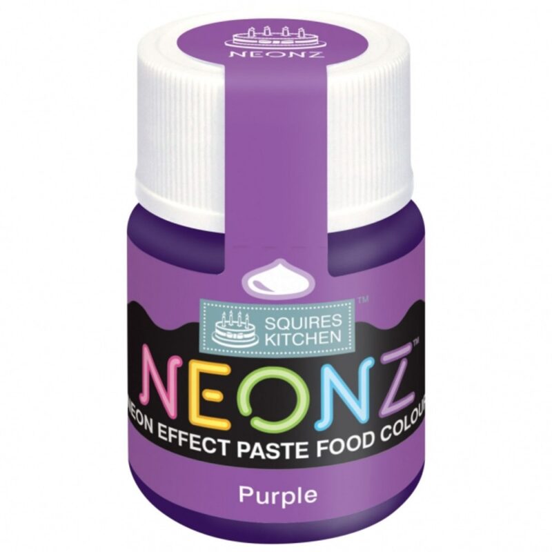 NEON Z Kleurstof Gel Roze 20g Squires Kitchen Purple