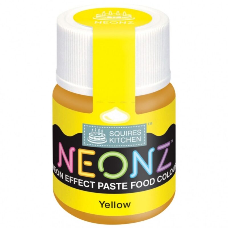 NEON Z Kleurstof Gel Roze 20g Squires Kitchen Yellow