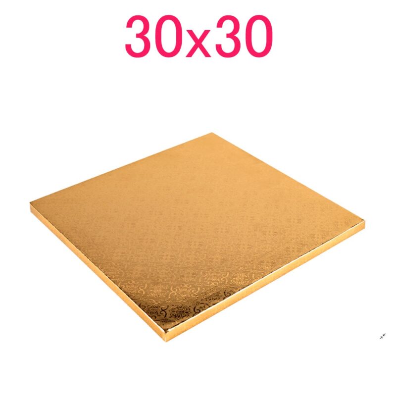 Cake drum - PC Julita - Goud 30x30