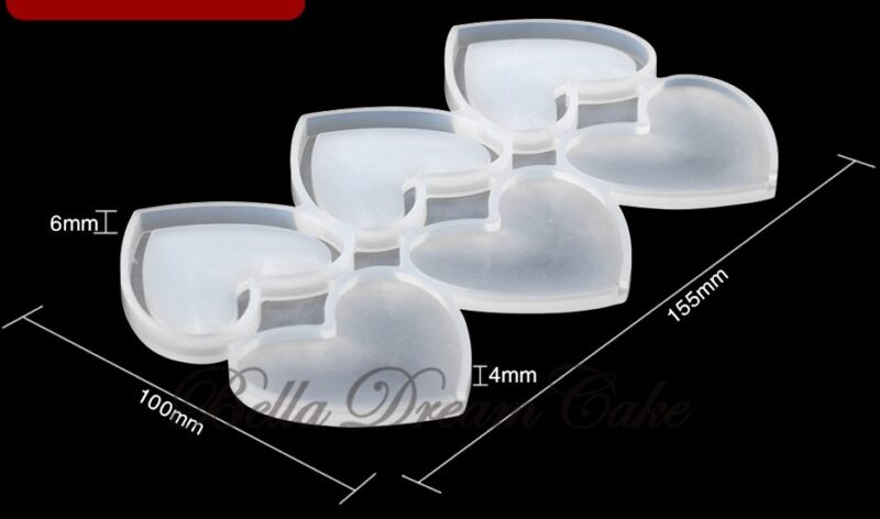 Shaker Lollipop Mould Hart - Afbeelding 2