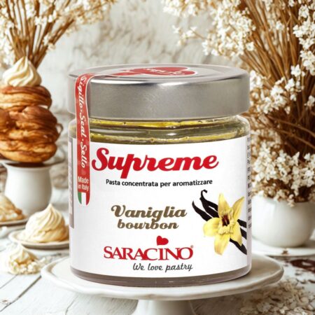 Saracino Smaakpasta Vanille Bourbon (met zaadjes) 200g
