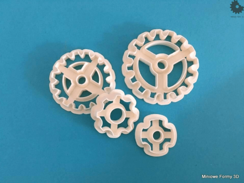 Miniowe Formy 3D - versnellingen