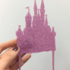Miniowe Formy 3D - Een sprookjeskasteel Glitter Roze - Afbeelding 2