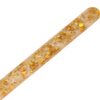 Transparant  Acryl Ijsstokjes met glitter goud set 10 stuks