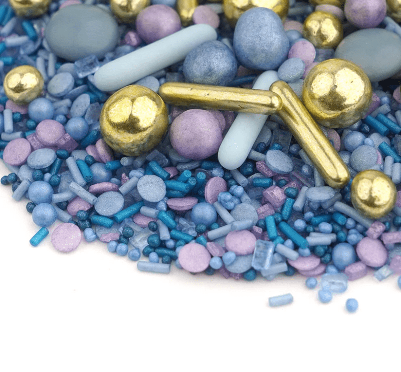Sprinkles Sweet Buffet Marble blue 90g zonder E171 - Afbeelding 2