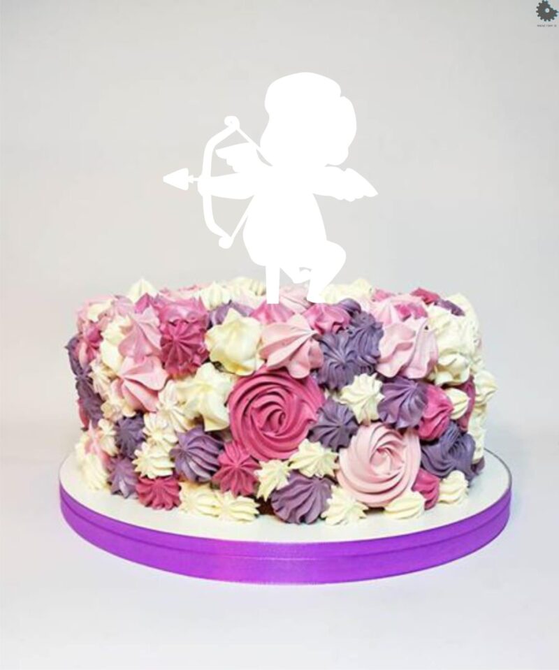 Miniowe Formy 3D - Valentijn Cupido 10x9.7cm Wit