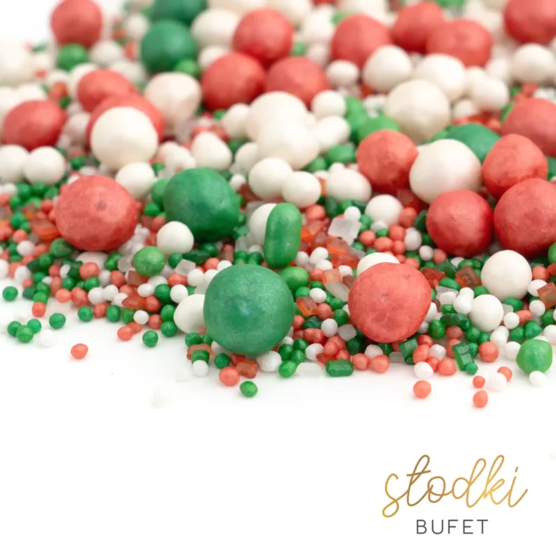 Sprinkles Christmas Pearl Core 90g Sweet Buffet - Afbeelding 2