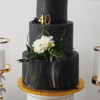 Miniowe Formy 3D Topper Klassieke rand 12cm goud - Afbeelding 2