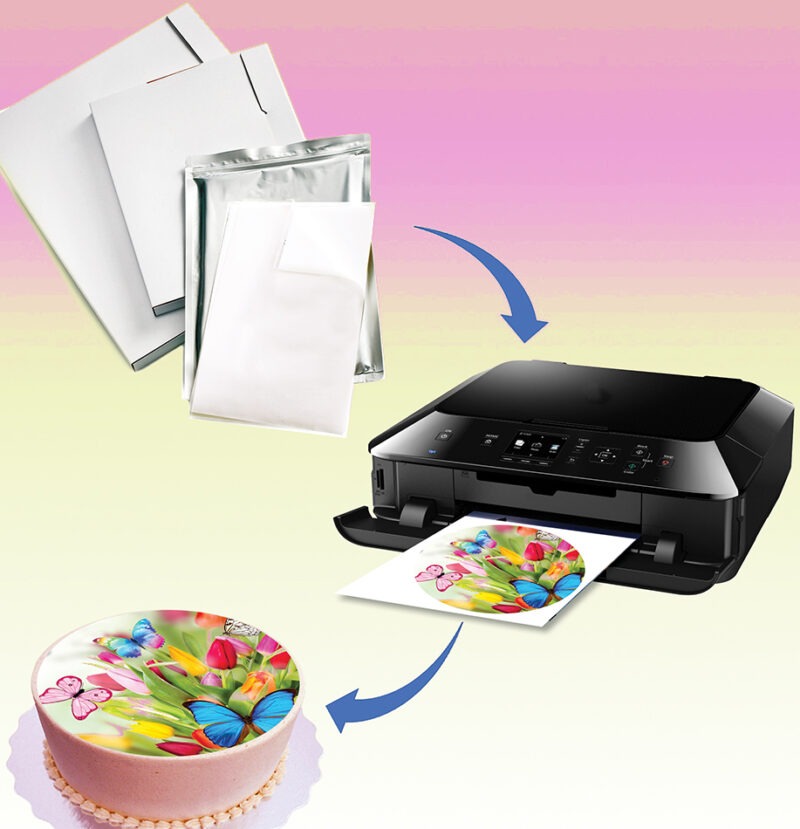 FunCakes Edible Paper Sheets A4 pk/25- print - Afbeelding 2