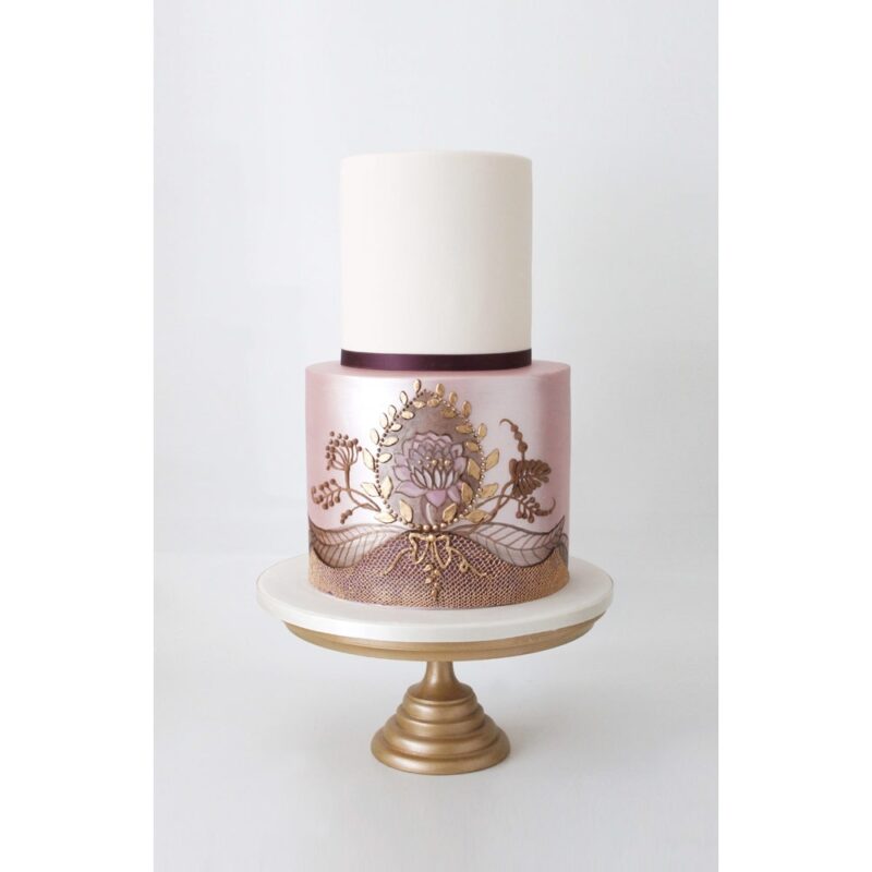 Edible Luxury Dust Powder Faye Cahill Blush Rose Gold 20ml - Afbeelding 3