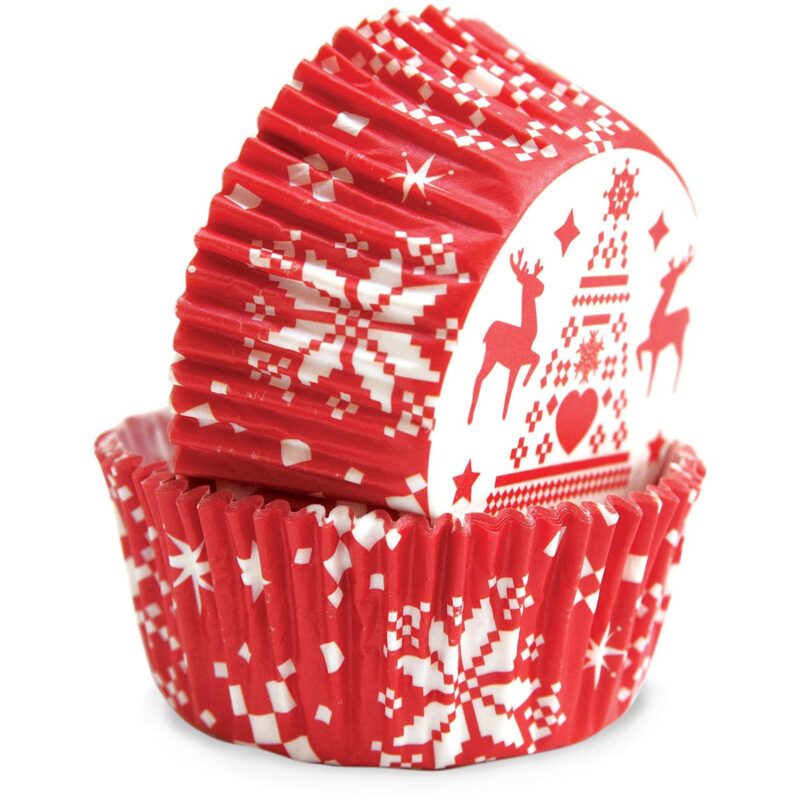 Scraapcooking Kerstmis Cupcakevormpjes