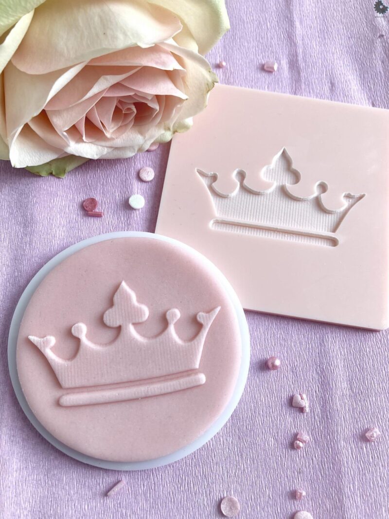 Miniowe Formy 3d Decoratieve stempel "Doll Crown"